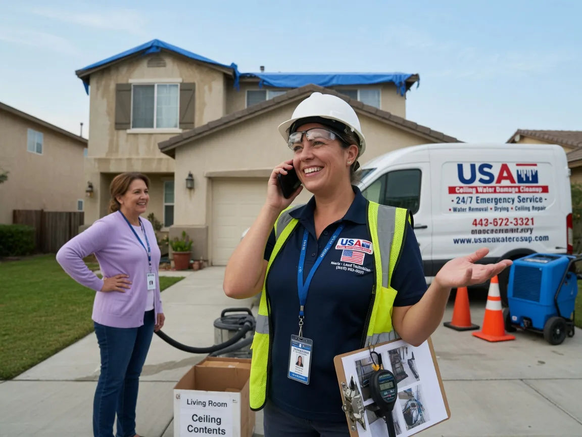 Ceiling Water Damage Restoration Grace City, ND FAQs